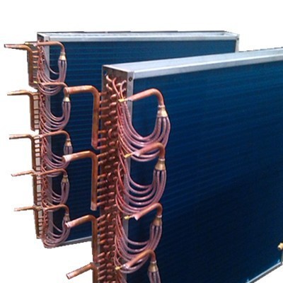 供應(yīng)格星GX-12HP 翅片空調(diào)冷凝器廠家，螺桿式風(fēng)冷冷凝器，熱泵空調(diào)蒸發(fā)器