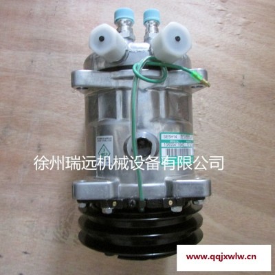 供應(yīng)徐工壓路機(jī)配件803548383 1000842211壓縮機(jī)(5H14-24V.DC)