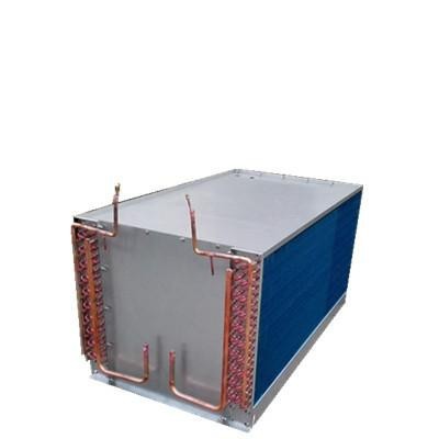 供應(yīng)格星空調(diào)冷凝器廠家，GX－366冷凍機械熱交換器，廢氣處理翅片換熱器，船用耐腐蝕銅翅片散熱器
