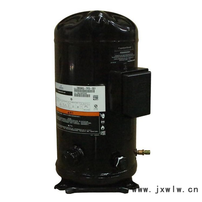 艾默生copeland/谷輪8匹R22制冷劑冷庫全封閉冷凍渦旋壓縮機(jī)ZB58KQ-TFD-551 北京銀海松科技有限公司
