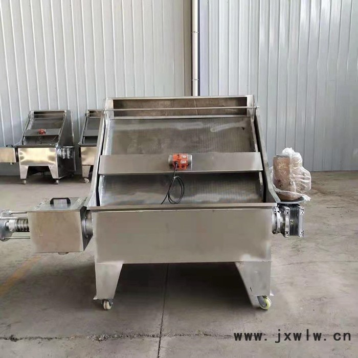 斜塞式豬糞干濕分離機(jī) 雞糞擠干機(jī) 兔糞壓縮機(jī)