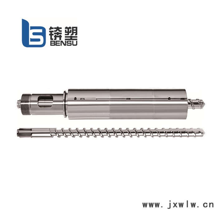 注塑機(jī)螺桿 雙合金螺桿炮筒 擠出機(jī)螺桿炮筒 造粒機(jī)螺桿炮筒