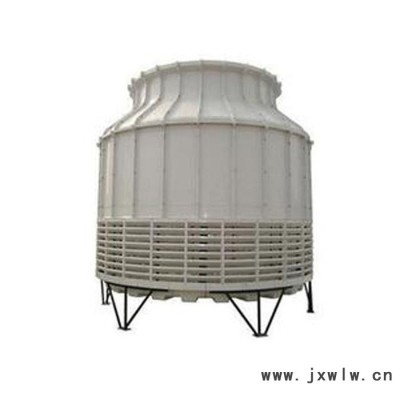 供應(yīng)高溫圓型冷卻水塔 逆流式冷卻 注塑機(jī)冷卻水塔 閉式冷 玻璃鋼冷卻塔