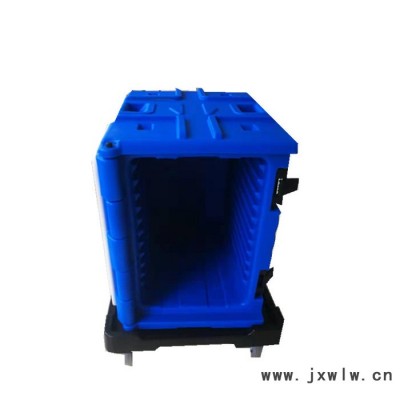 廠家經(jīng)典保溫箱 餐飲公司酒店學(xué)校食堂食品儲存箱 滾塑周轉(zhuǎn)箱 耐磨耐摔耐壓帶推車式