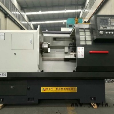 河南 寧一機(jī)床廠 CK6136   數(shù)控車床 機(jī)械手配套車床  線軌斜床身 刀架尾座 供應(yīng)加工中心 車床 中心等