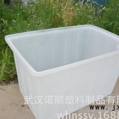 江西300L塑料方形水箱 滾塑PE塑料方箱 印染方箱 規(guī)格多