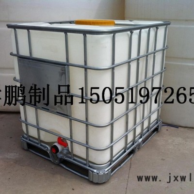 上海供應(yīng)一立方食品級PE塑料滾塑集裝桶噸桶