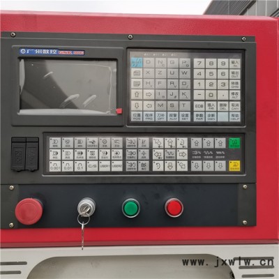 廣州數(shù)控車床CK6150四工位電動刀架-廣數(shù)系統(tǒng)-導軌400-手動卡盤250