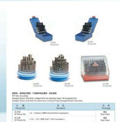 SUS不銹鋼專用鉆頭、自動(dòng)車床用左鉆、加長(zhǎng)鉆頭、高鈷斜柄鉆、1/2柄鉆、高硬度鋼用鉆頭