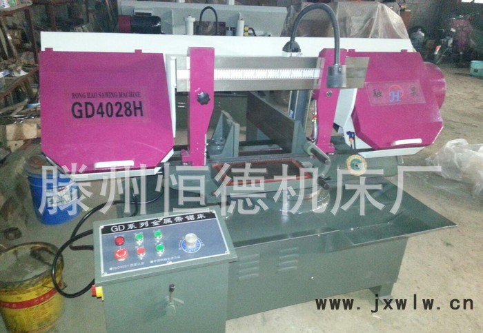 可以鋸45°角度的鋸床，旋轉(zhuǎn)鋸床4028H 好品質(zhì) 高效率 **