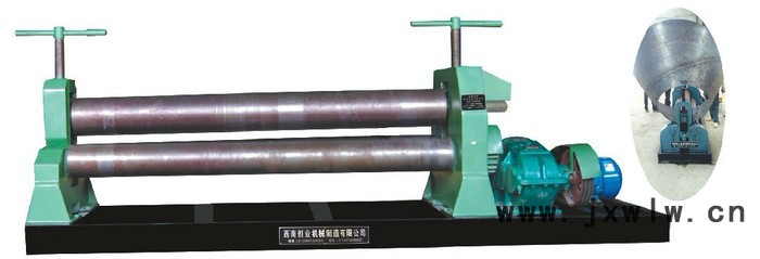 供應(yīng)競博W11半自動三輥錐直雙能卷板機卷板機床