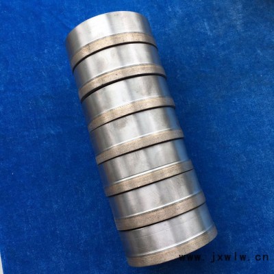 磨削砂帶砂輪 125%濃度36#粗磨__砂帶磨床磨頭__高速磨削杯型砂輪__噪聲小