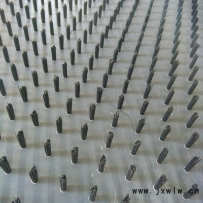 毛刷廠專業(yè)生產(chǎn)多種數(shù)控機床毛刷粒  小毛刷  尼龍絲毛刷