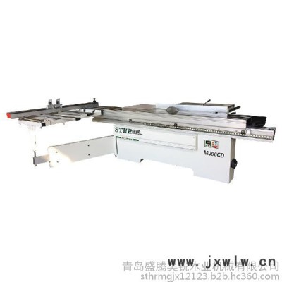 盛騰昊銳MJ90CD 90度電動升降鋸 青島裁板鋸 木工板材鋸設(shè)備 精密鋸床設(shè)備