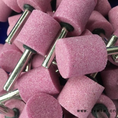 科美 鉻剛玉小磨頭 帶柄磨削磨頭 量具刃具專用打磨頭 圓柱形磨頭