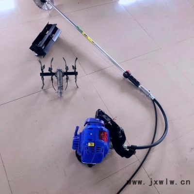 多功能汽油割灌機(jī) 省人工多種刀具可配背負(fù)式微耕機(jī) 除草松土機(jī)