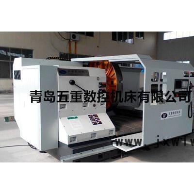 端面車床、CK64160數(shù)控端面車床（半防護）-青島五重數(shù)控機床有限公司