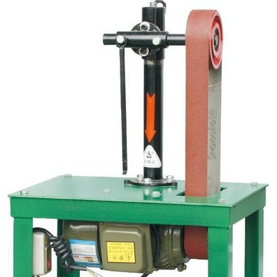 獅山三水應(yīng)立式砂帶拋光機(jī)1100x40（500W）家具打磨拋光機(jī)廠家 供應(yīng)