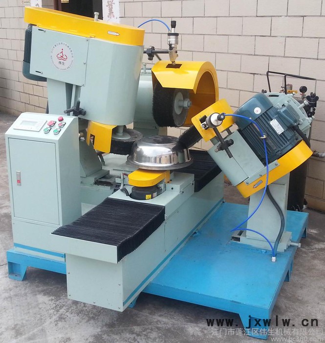 供應(yīng)偉生PDW3-3P三頭端面外圓拋光機（帶噴槍）
