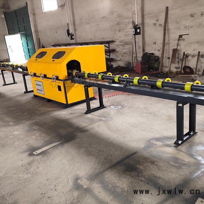 環(huán)保圓管拋光機 除塵型外圓拉絲機 鋁管鐵管除銹機