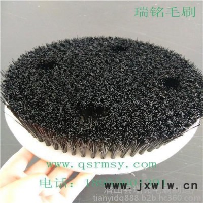 廠家定制各種拋光機(jī)圓盤刷 天然豬鬃毛刷 PVC毛刷**價廉