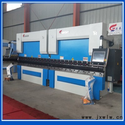 正泰高科雙機(jī)聯(lián)動(dòng)WE67K-80T/2500-2電液伺服數(shù)控折彎機(jī)**