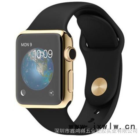 電鍍加工 蘋果智能手表配件電鍍厚金加工 不銹鋼表面電鍍黃金加工 深圳表面處理加工廠