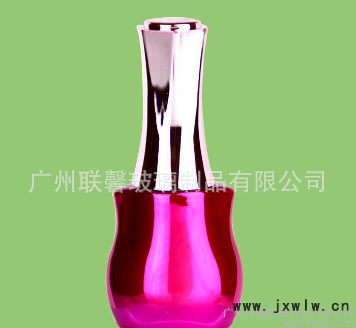 指甲油瓶蓋子毛刷香水瓶 玻璃瓶光瓶噴涂電鍍加工 甲油膠瓶
