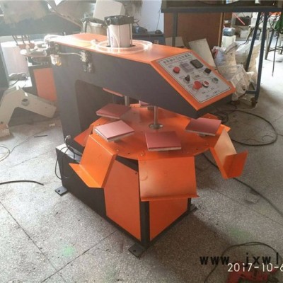 自動六工位燙畫機(jī) 中山TPU服裝商標(biāo)熱切壓花機(jī) 六頭氣壓式高周波logo壓花設(shè)備