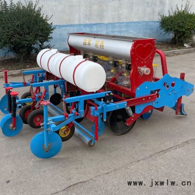 焦作花生播種覆膜機 農(nóng)用行距可調(diào)花生播種覆膜機 新款毛豆膜上播種機