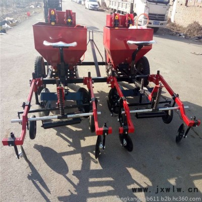 農(nóng)康2CM-2 多功能土豆播種一體機 土豆起壟覆膜機 小四輪帶2行花生種植機
