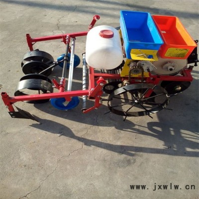 土豆起壟覆膜機 兩行花生播種機 花生施肥噴藥覆膜機富興