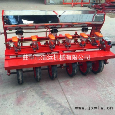 曲阜浩運(yùn)機(jī)械工廠批發(fā)加工定做節(jié)能省人工苜蓿播種機(jī) 蔬菜施肥起壟覆膜機(jī) 谷子精播機(jī)