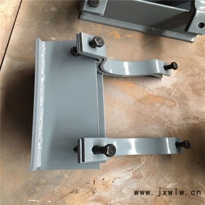 帶墊板的焊接式管托J13 長管夾管托 焊接式導向管托 廠家供應