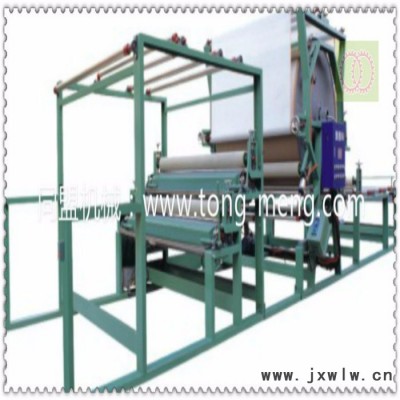 供應東莞同盟復合機 貼合機 涂布機   同盟TM-019  橫式雙膠槽網(wǎng)帶貼合機