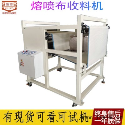 佑億生產(chǎn)熔噴布成網(wǎng)收卷分切機(jī) 寬幅2000 1600無紡布自動收料機(jī)廠家