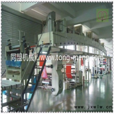 供應(yīng)東莞【復合機 涂布機 皮革處理機 抽條機】同盟TM-821 包裝膜涂布機 PVC二層壓紋貼合機