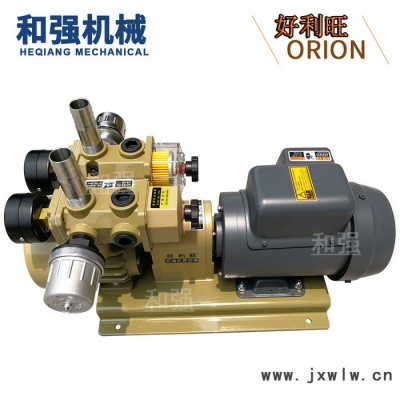 珠三角ORION真空泵經(jīng)銷(xiāo)商 KRX3-P-V-03 川寶曝光機(jī) 折紙機(jī) 折頁(yè)機(jī)用好利旺氣泵 風(fēng)泵 旋片泵