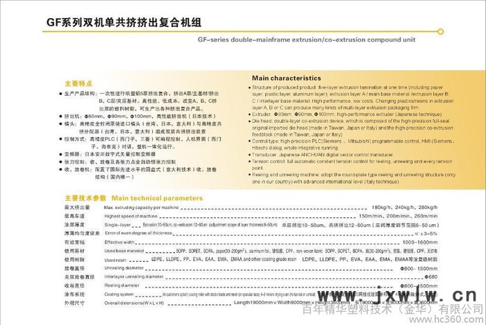 【進(jìn)口技術(shù) 國(guó)產(chǎn)價(jià)位】雙機(jī)單共擠擠出復(fù)合機(jī)生產(chǎn)線 塑料機(jī)械