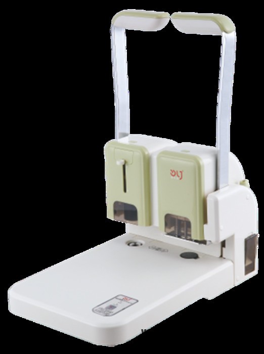 易力佳YC300財務(wù)裝訂機 會計憑證裝訂機 票據(jù) 資料小型手動打孔機 熱熔鉚管裝訂機