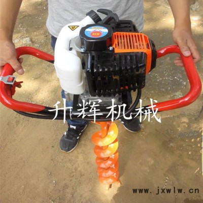 濮陽挖坑機(jī) 手提式植樹挖坑機(jī) 快速打洞兩沖程打孔機(jī)