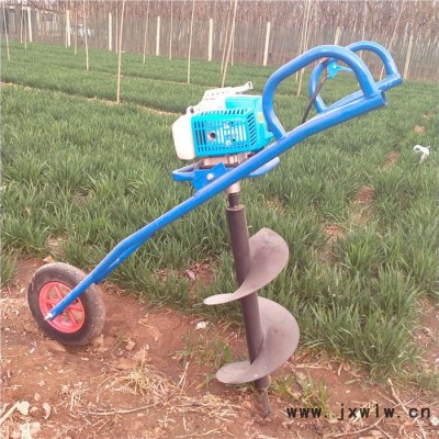 園林鉆孔施肥機(jī) 手搖打孔機(jī)圖片 省力鉆坑機(jī)廠家 優(yōu)民