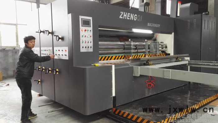 正奇ZQ3500*2200 大型紙箱機(jī)械設(shè)備巨型自動(dòng)印刷圓壓圓模切開(kāi)槽機(jī)