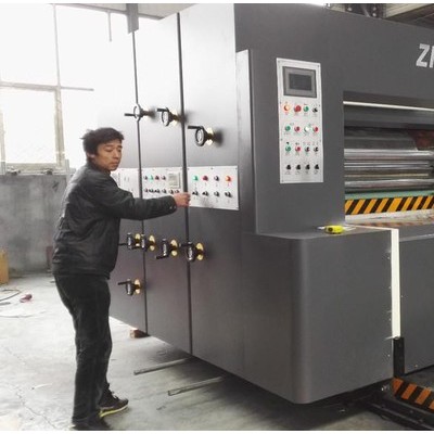 正奇ZQ3500*2200 大型紙箱機(jī)械設(shè)備巨型自動(dòng)印刷圓壓圓模切開(kāi)槽機(jī)