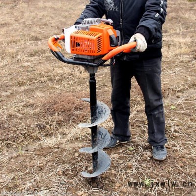 植樹打眼機(jī)廠家 富興定做加長打孔機(jī) 挖坑機(jī)