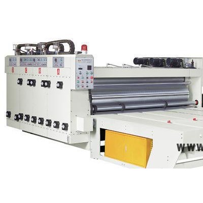 提供紙箱機械 半自動三色印刷開槽機 修邊切角多功能廣東機械