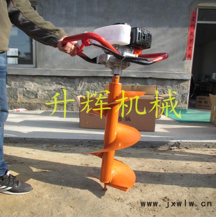 小型汽油立柱機打孔機 濮陽自用輕便挖坑機挖洞打樁機 挖坑機價格參數(shù)