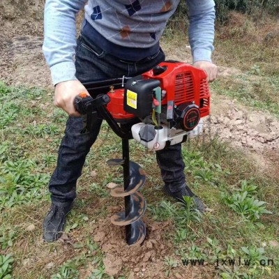 冠發(fā)供應地鉆挖坑機 手提式打孔機 植樹造林挖坑機