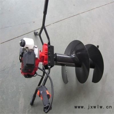 手提式汽油植樹挖坑機(jī) 園林栽樹打孔機(jī)價(jià)格富興  樹木移栽多規(guī)格挖坑機(jī)