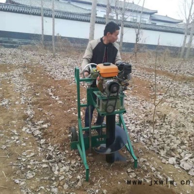 佳鑫路燈桿鉆眼機(jī)  園林栽樹打孔機(jī)  手拿輕便刨地坑機(jī)廠家